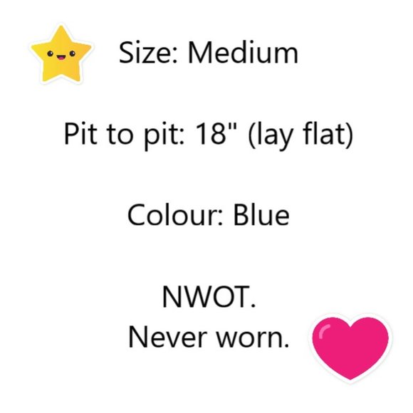 NWOT Sleeveless Top by RW&CO - Picture 2 of 4